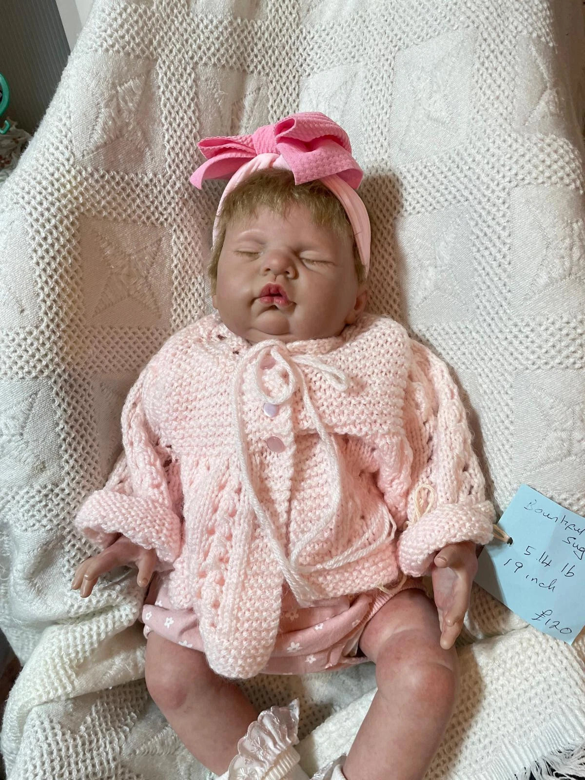 ALICIA Pretty reborn doll girl.