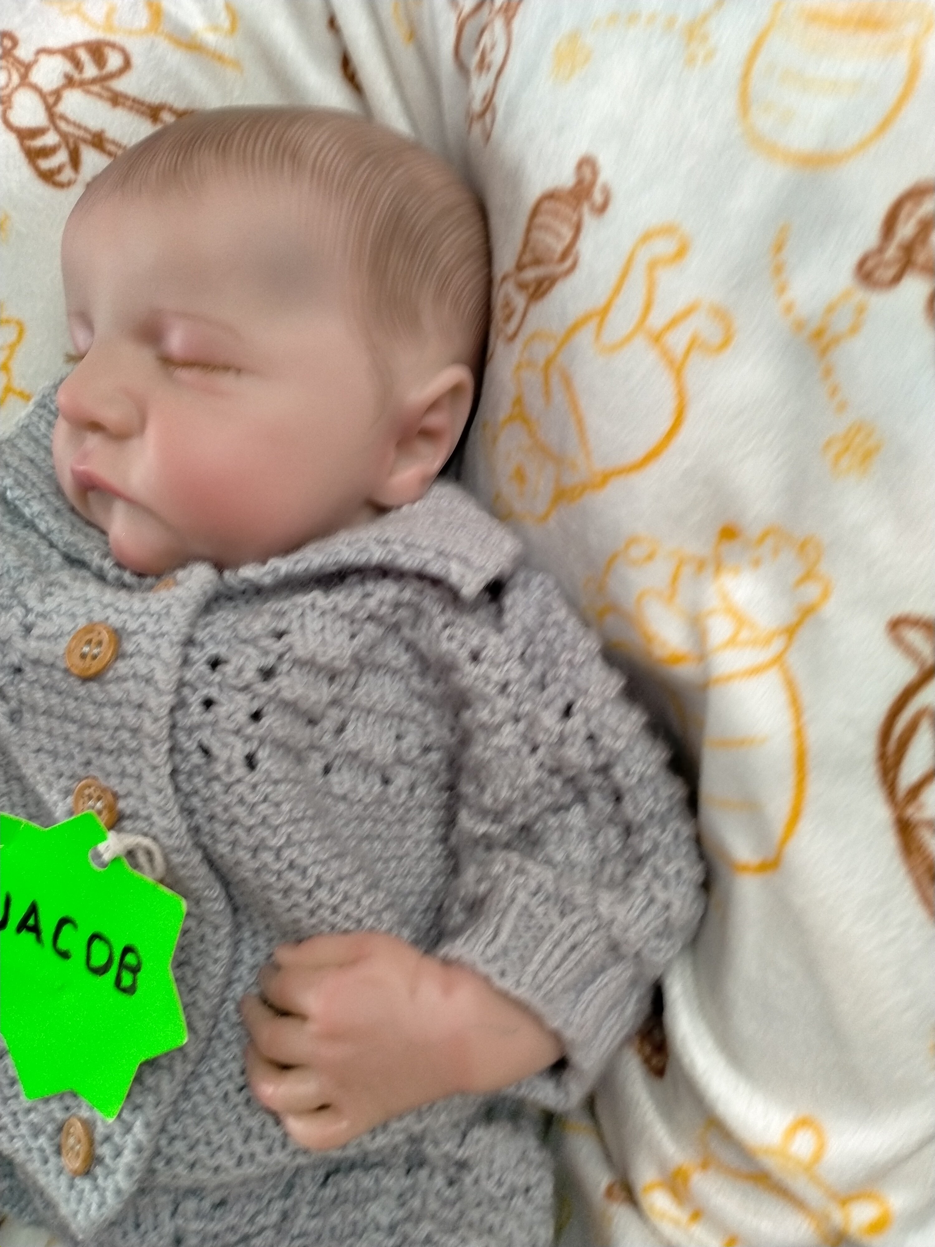 Charming JACOB adorable  Reborn Doll Boy