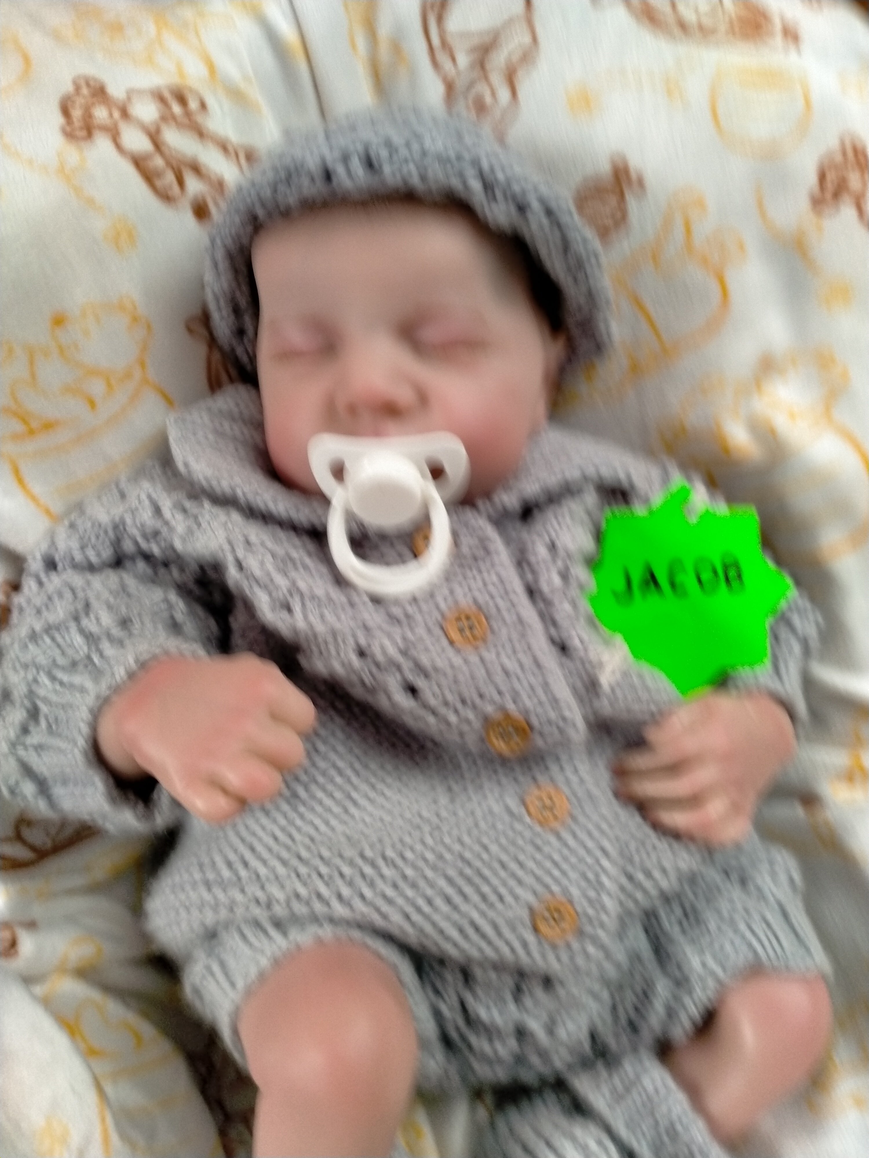 Charming JACOB adorable  Reborn Doll Boy