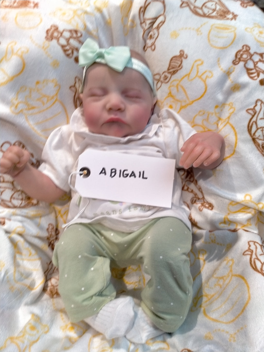 ABIGAIL ❤️Beautiful reborn doll girl.