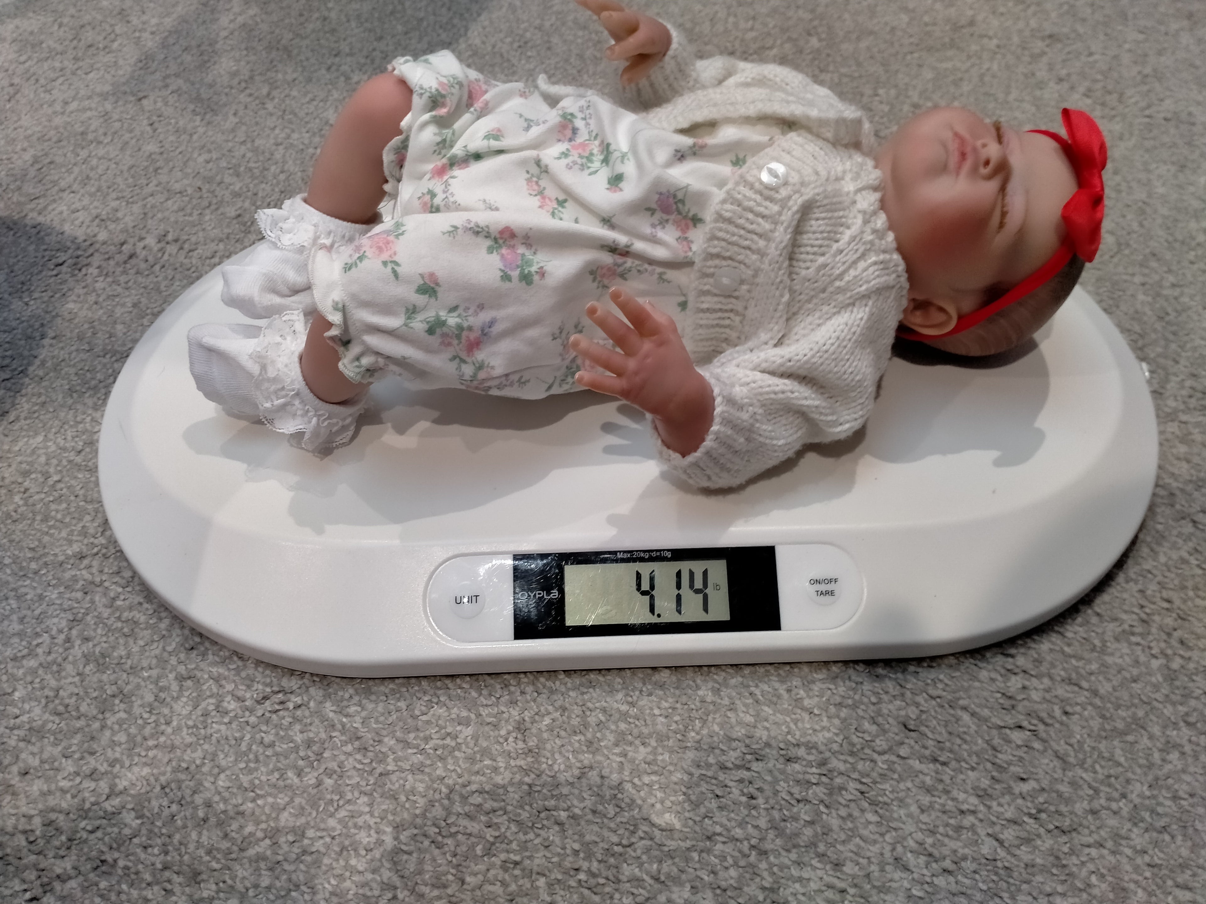 HAZEL❤️Beautiful reborn doll girl. Nicely Weighted
