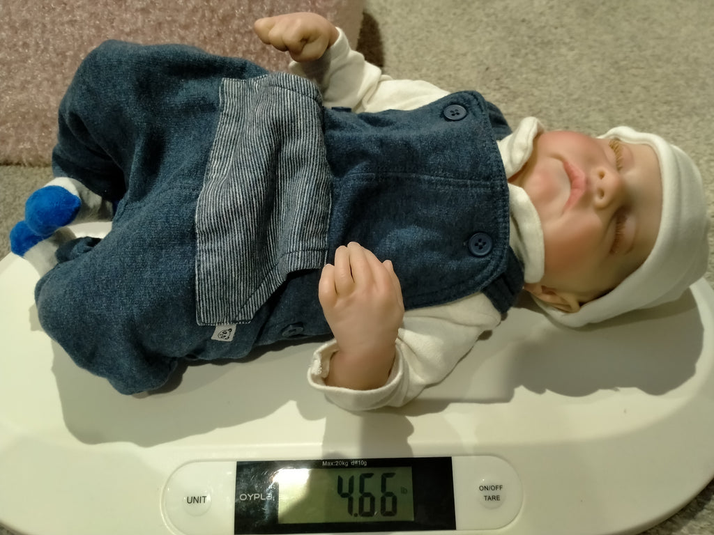 PAUL Cute reborn Doll boy Professionally weighted