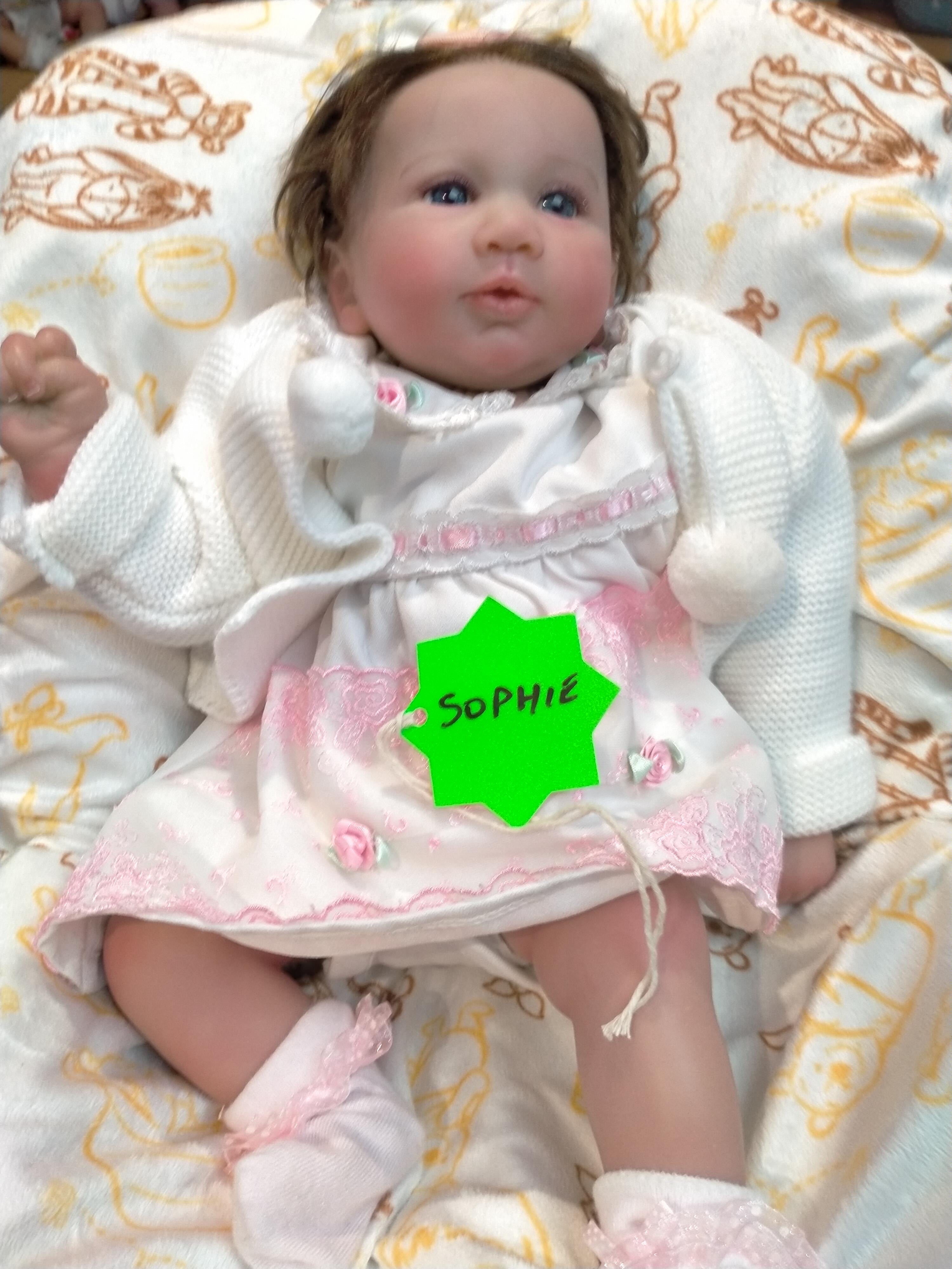 SOPHIE Reborn doll Girl By Andrea Arcello.