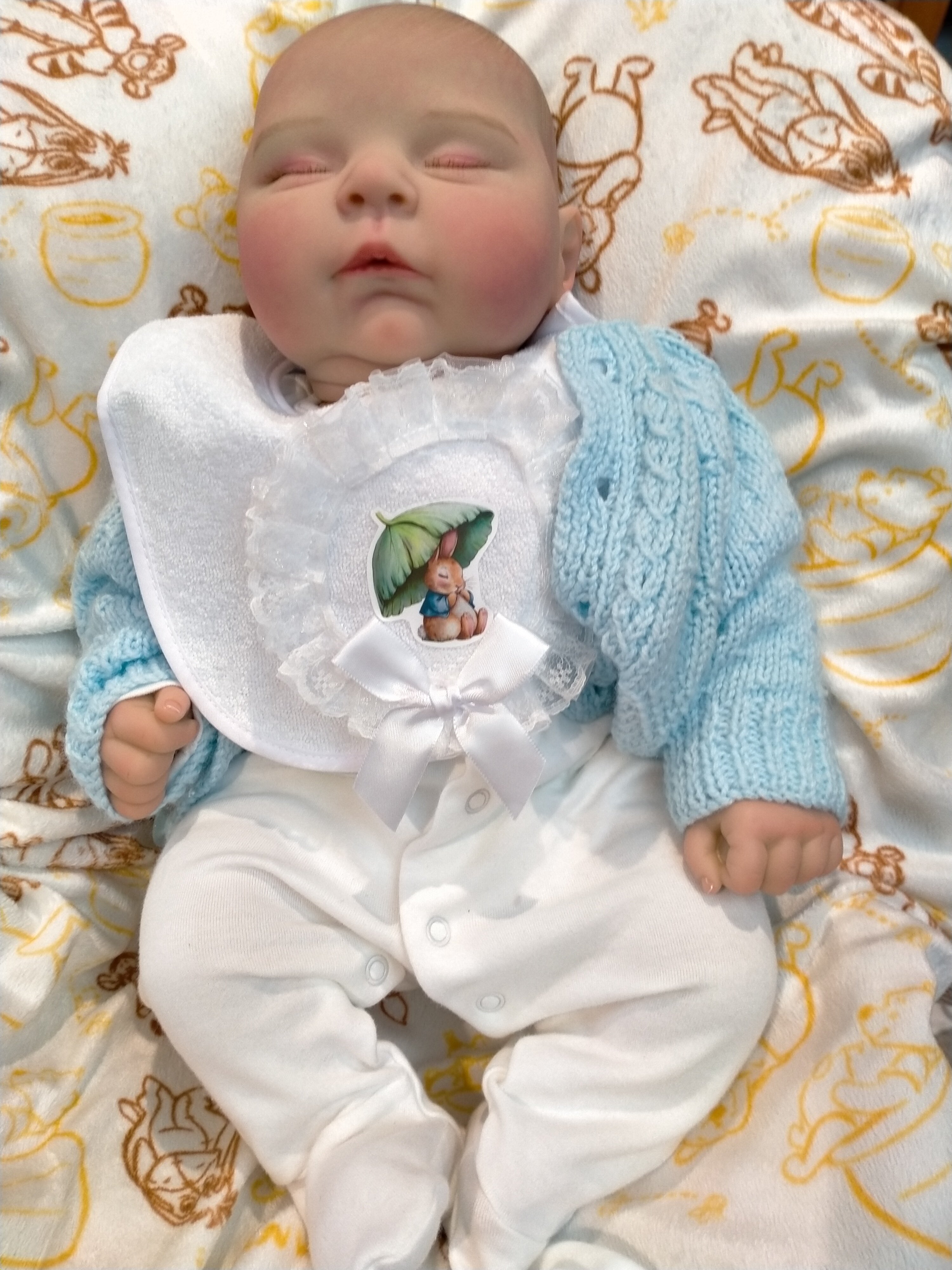 PEACHES By Cassie Brace reborn doll girl.