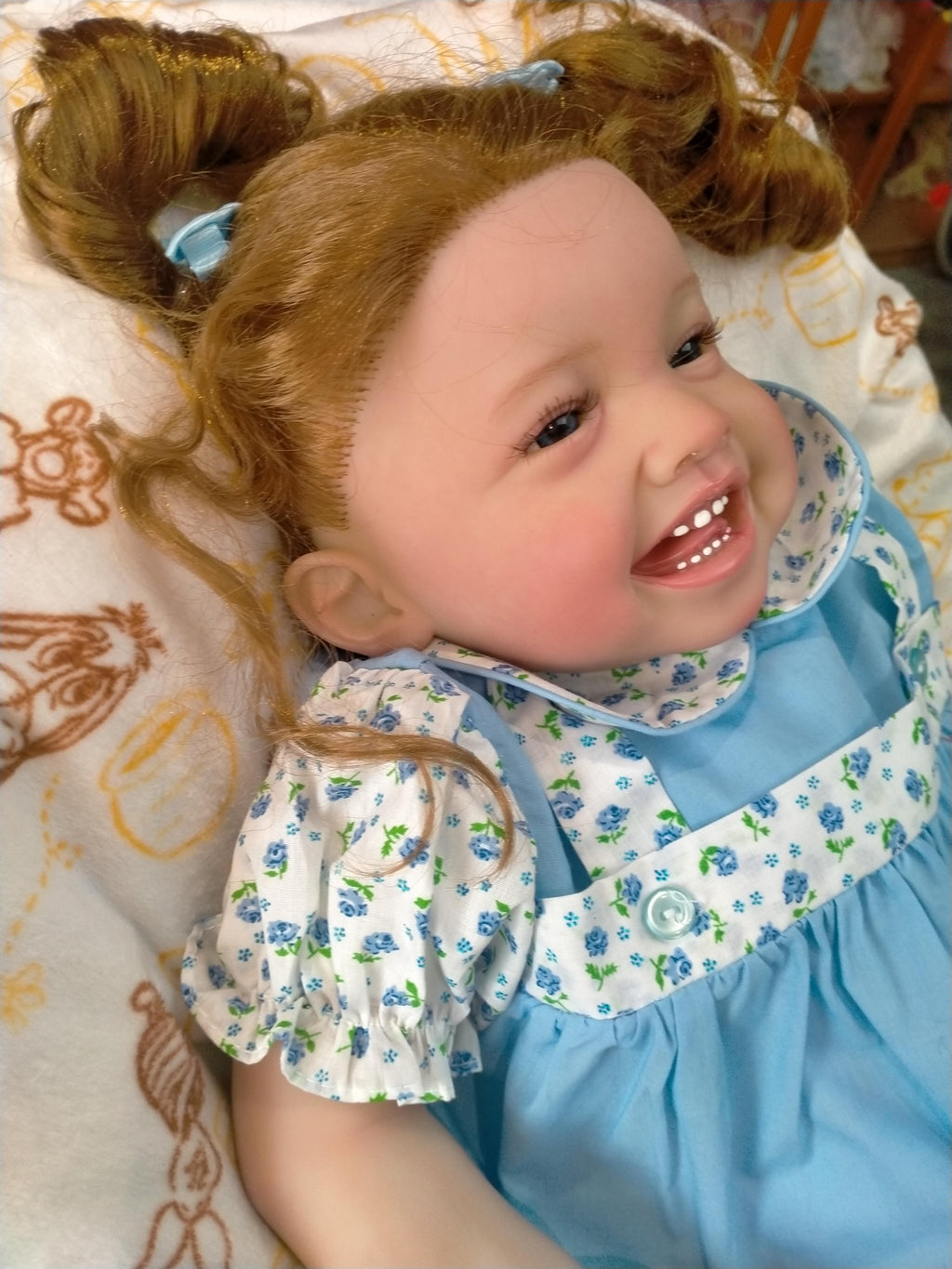 KELLY Beautiful reborn doll girl. Nicely Weighted