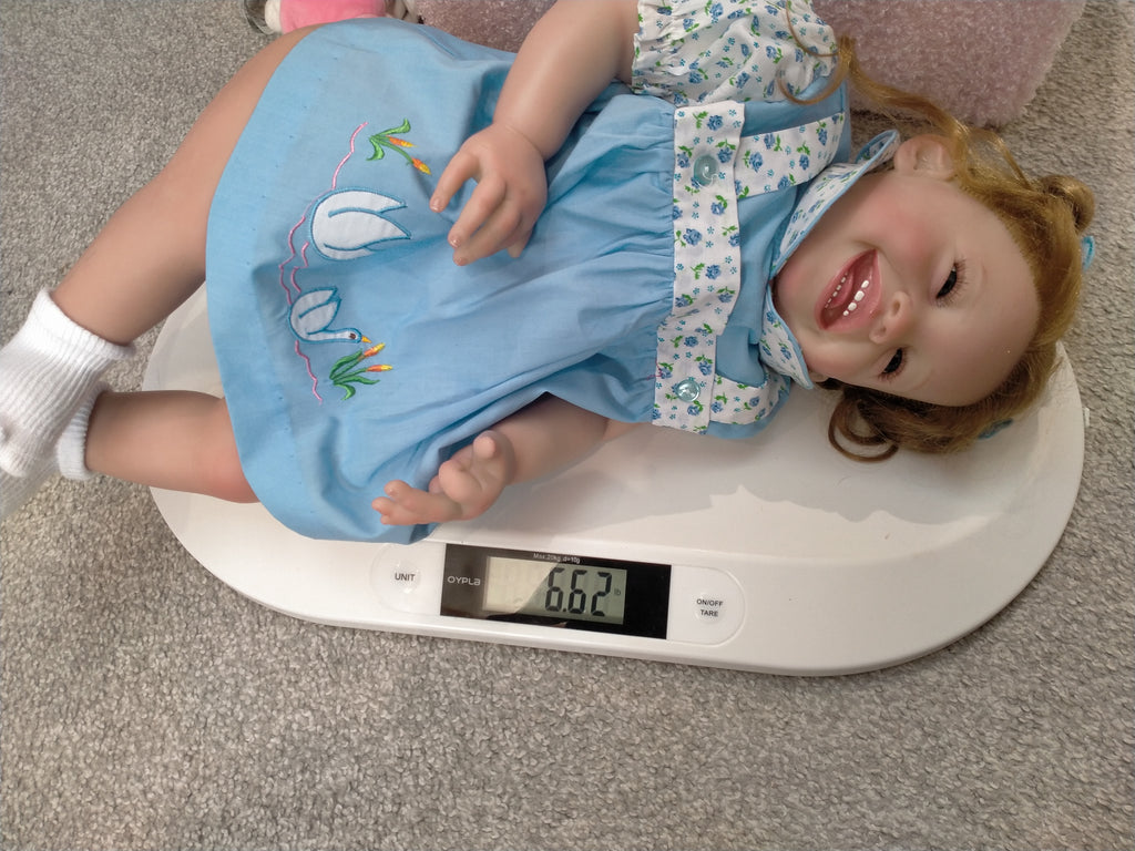 KELLY Beautiful reborn doll girl. Nicely Weighted