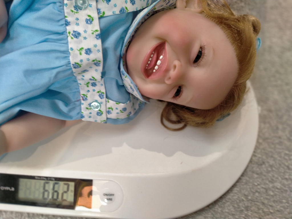 KELLY Beautiful reborn doll girl. Nicely Weighted