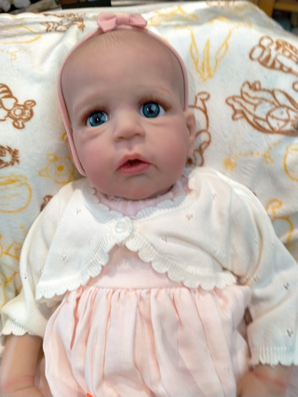 Sandy By Joanna Kazmierczak reborn doll girl.