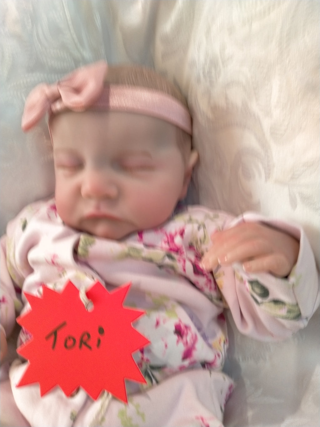 TORI Beautiful reborn doll girl. Nicely Weighted