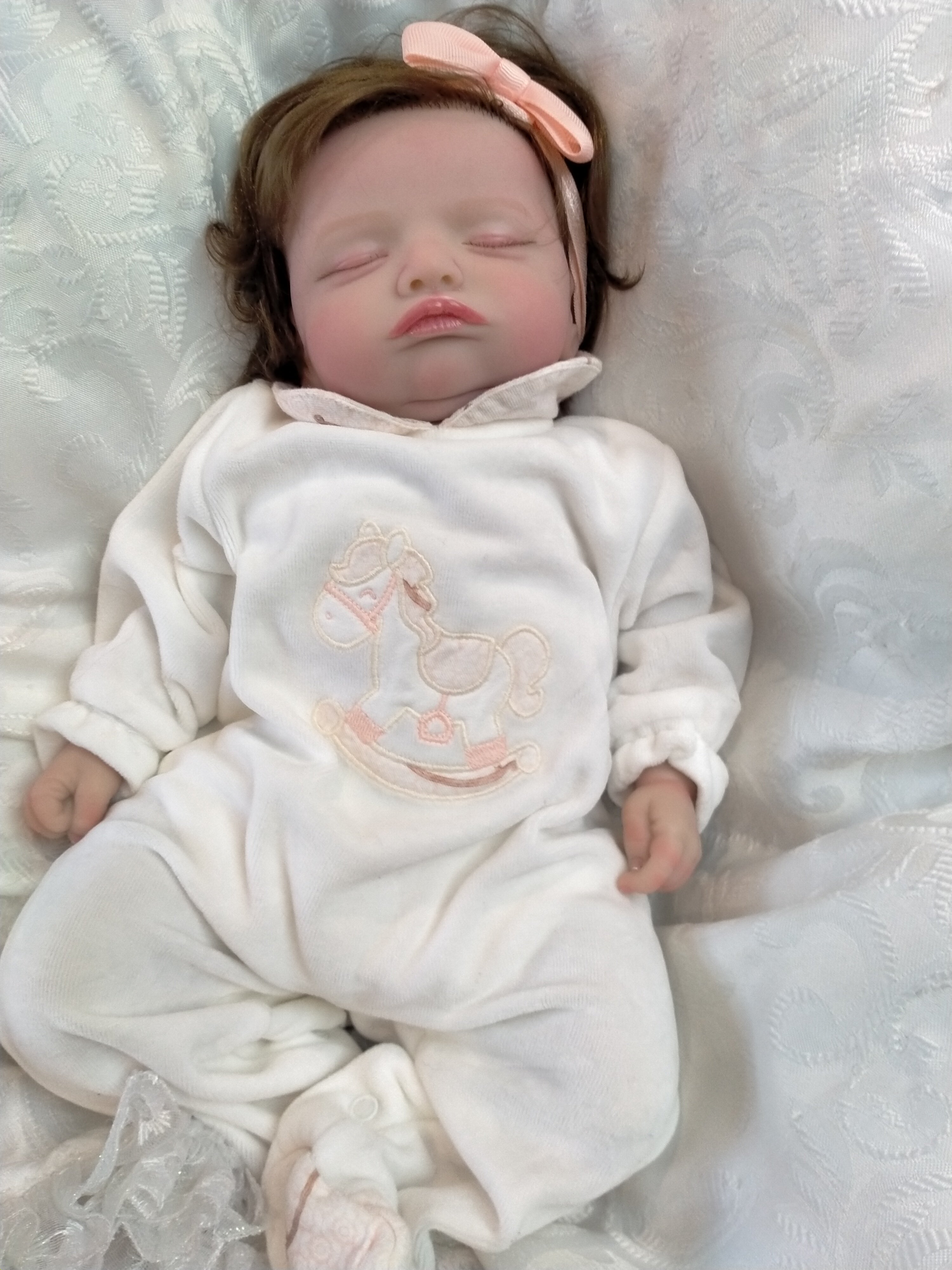 LUCI Beautiful reborn doll girl. Nicely Weighted