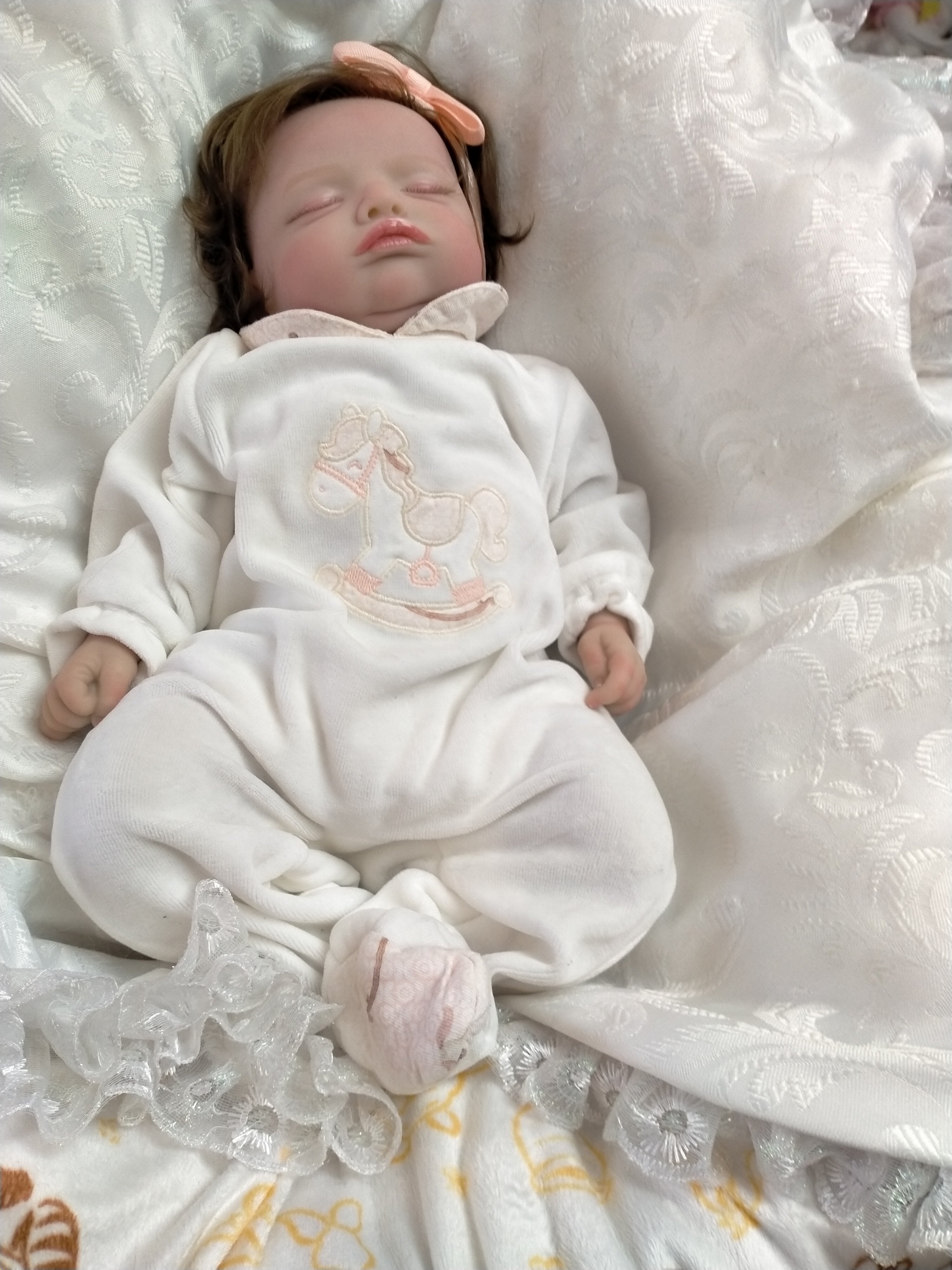 LUCI Beautiful reborn doll girl. Nicely Weighted