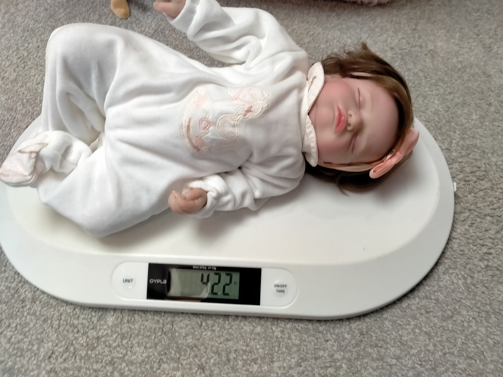 LUCI Beautiful reborn doll girl. Nicely Weighted