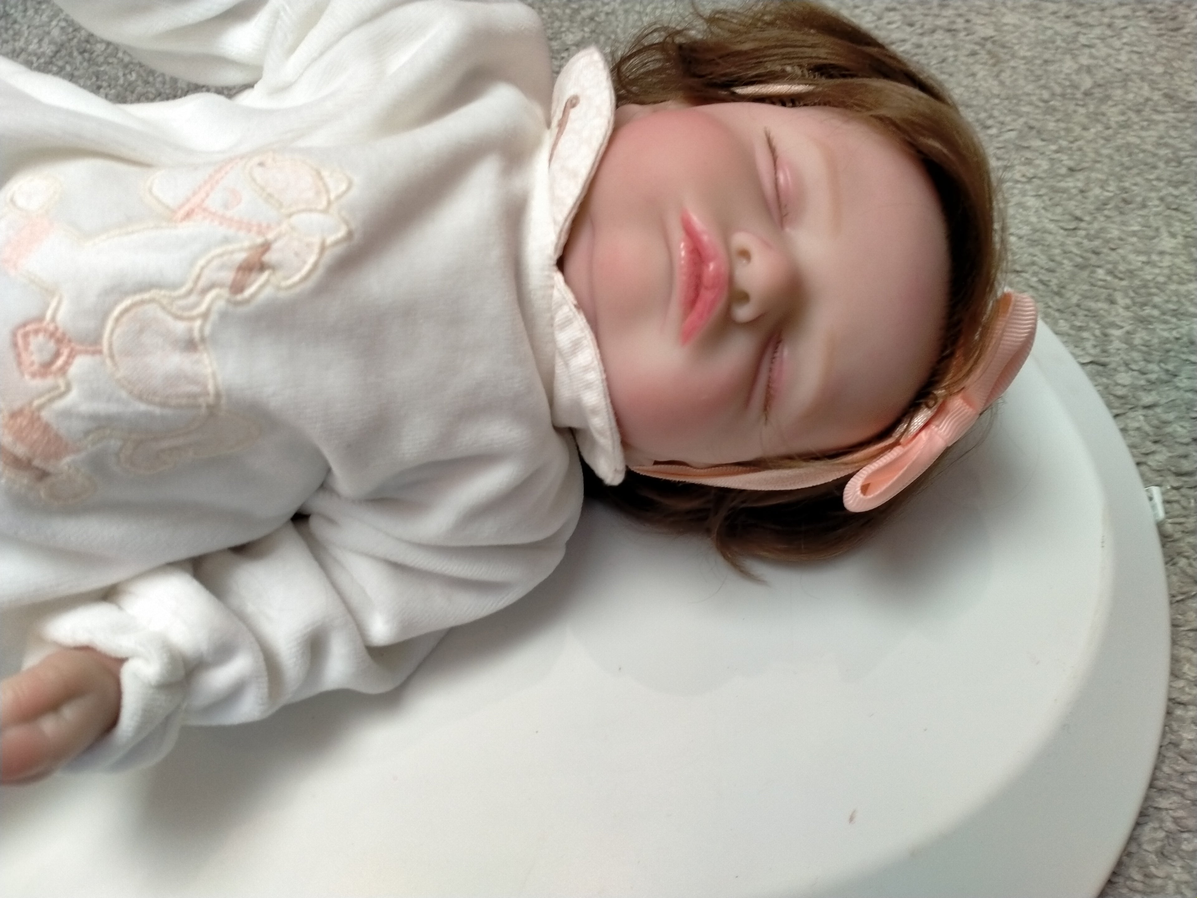 LUCI Beautiful reborn doll girl. Nicely Weighted
