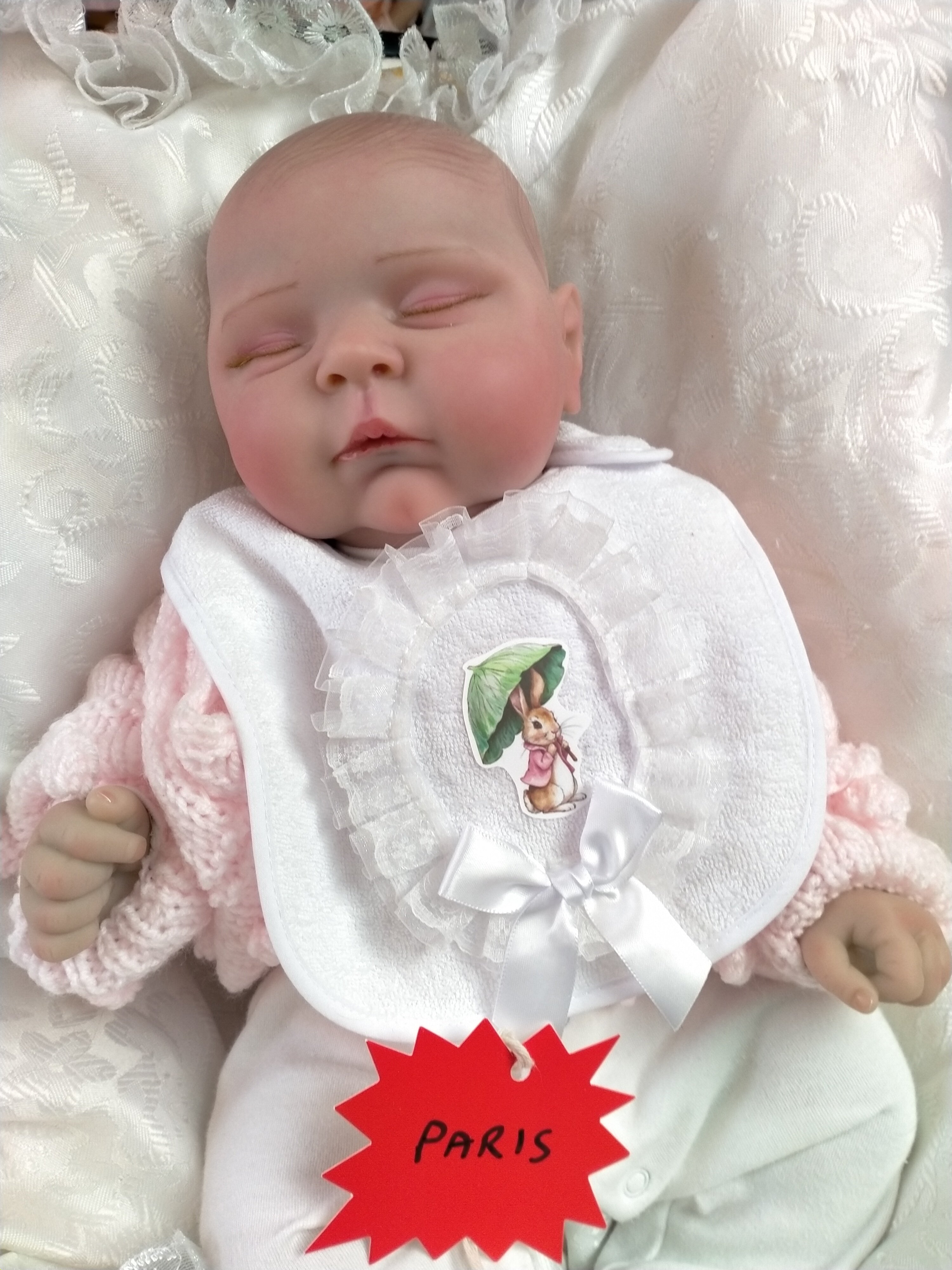 PARIS Beautiful reborn doll girl. Nicely Weighted