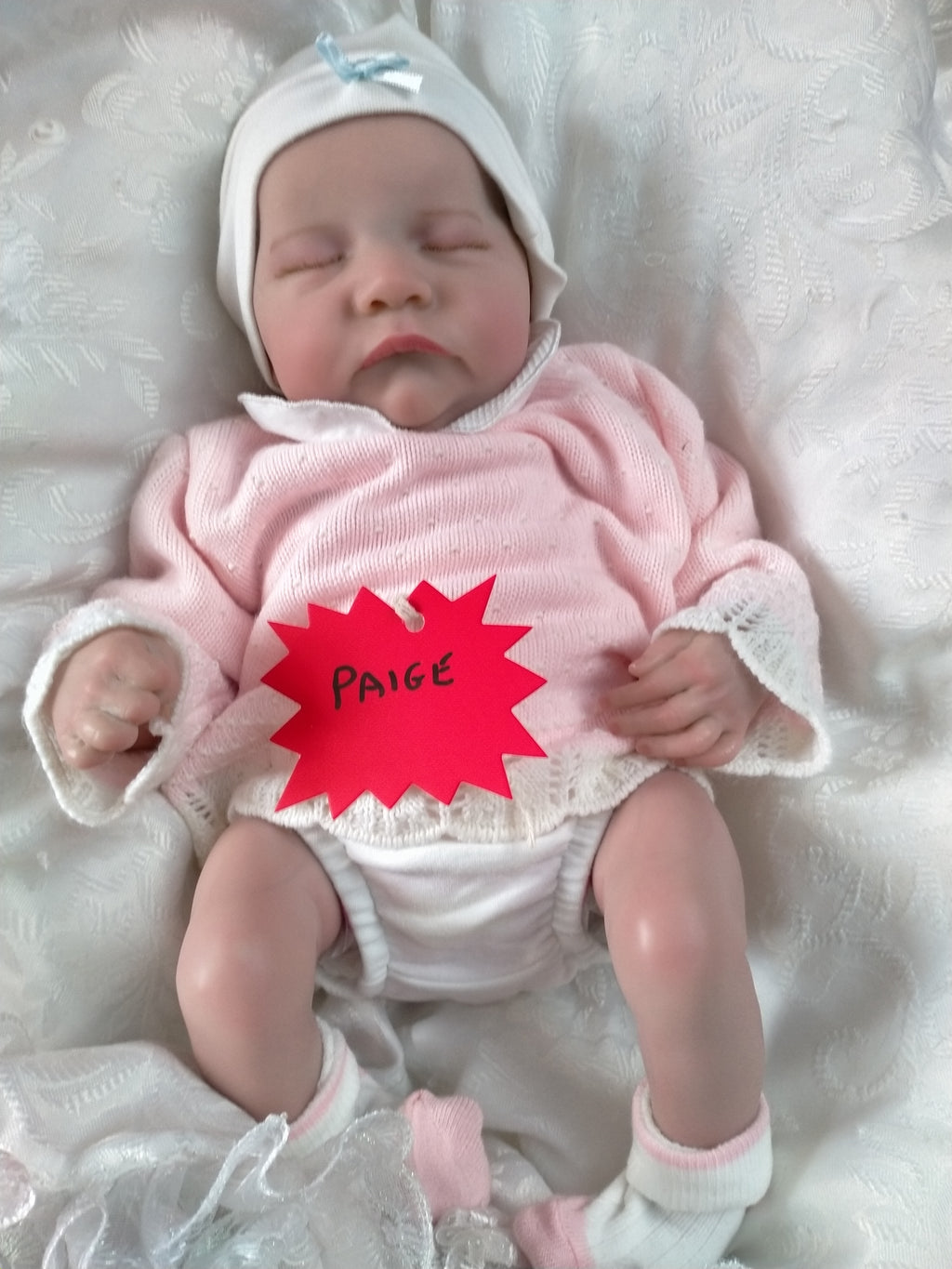 PAIGE Beautiful reborn doll girl. Nicely Weighted