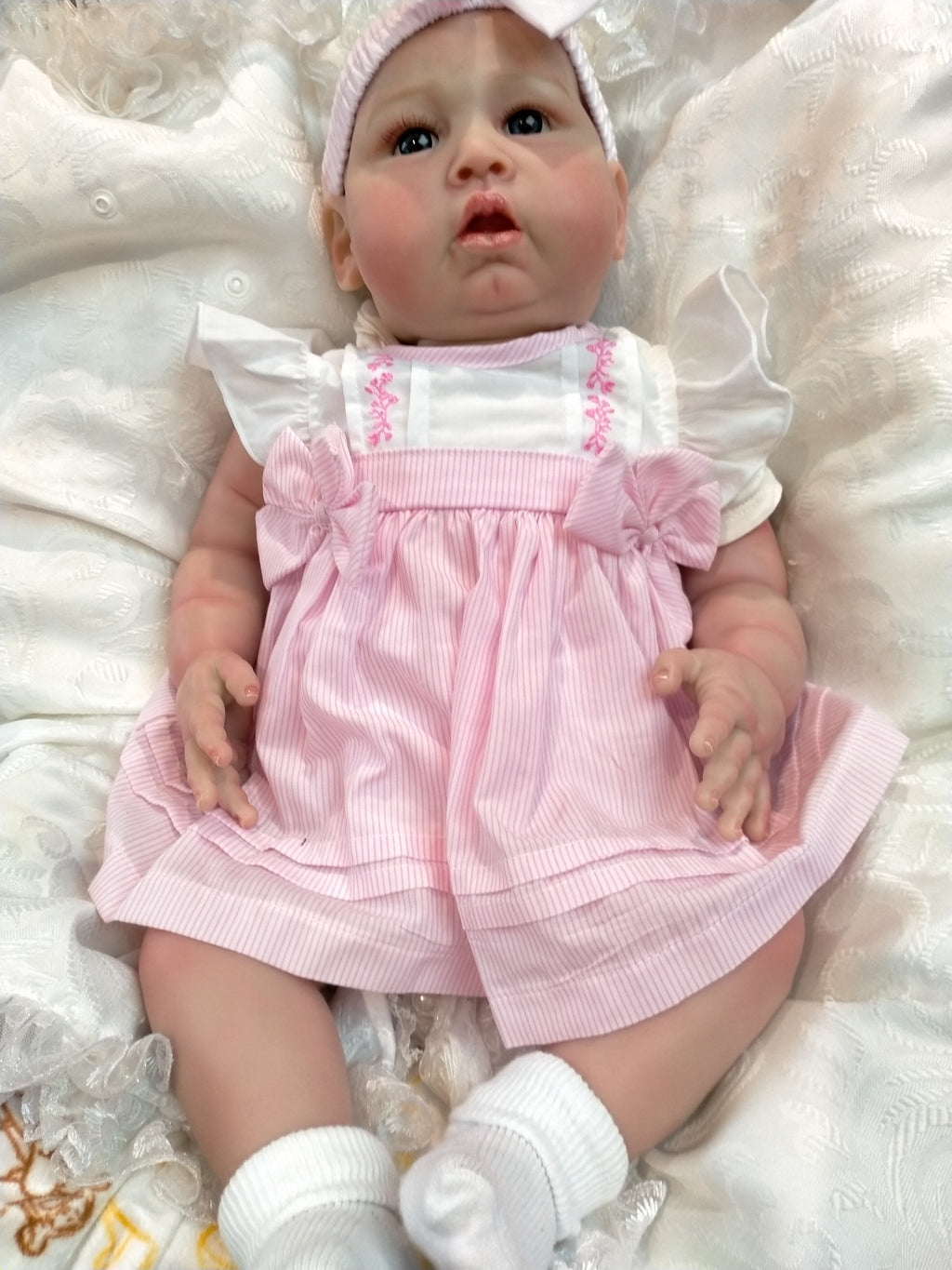 ANNIE Beautiful reborn doll girl. Nicely Weighted