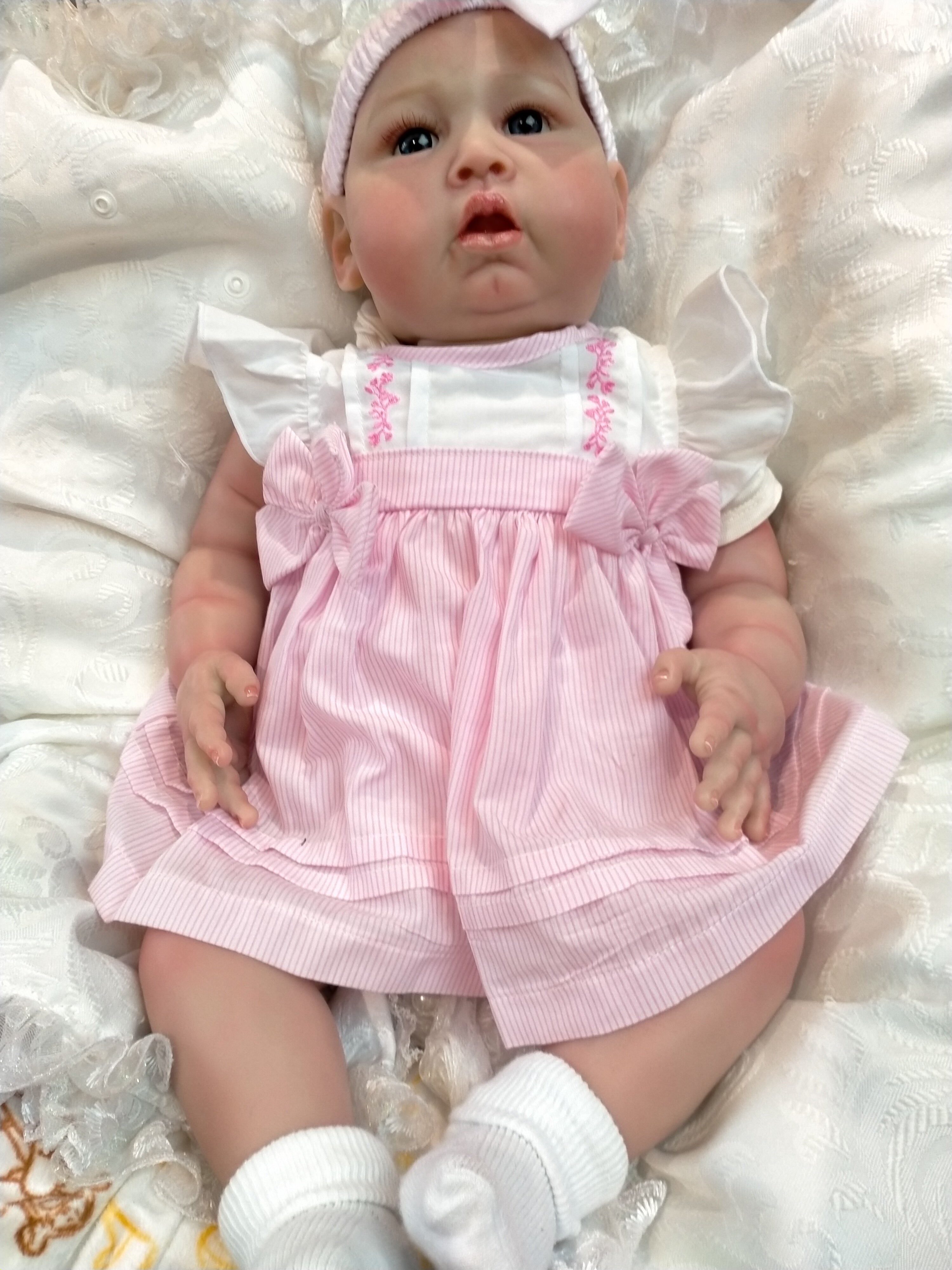 ANNIE Beautiful reborn doll girl. Nicely Weighted