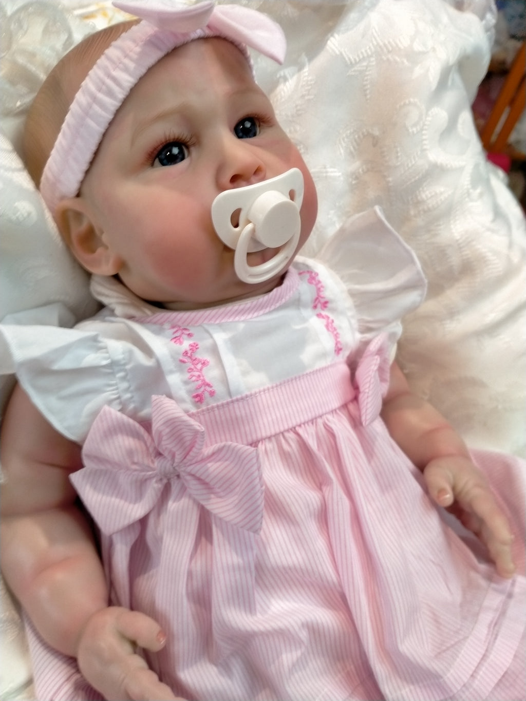 ANNIE Beautiful reborn doll girl. Nicely Weighted
