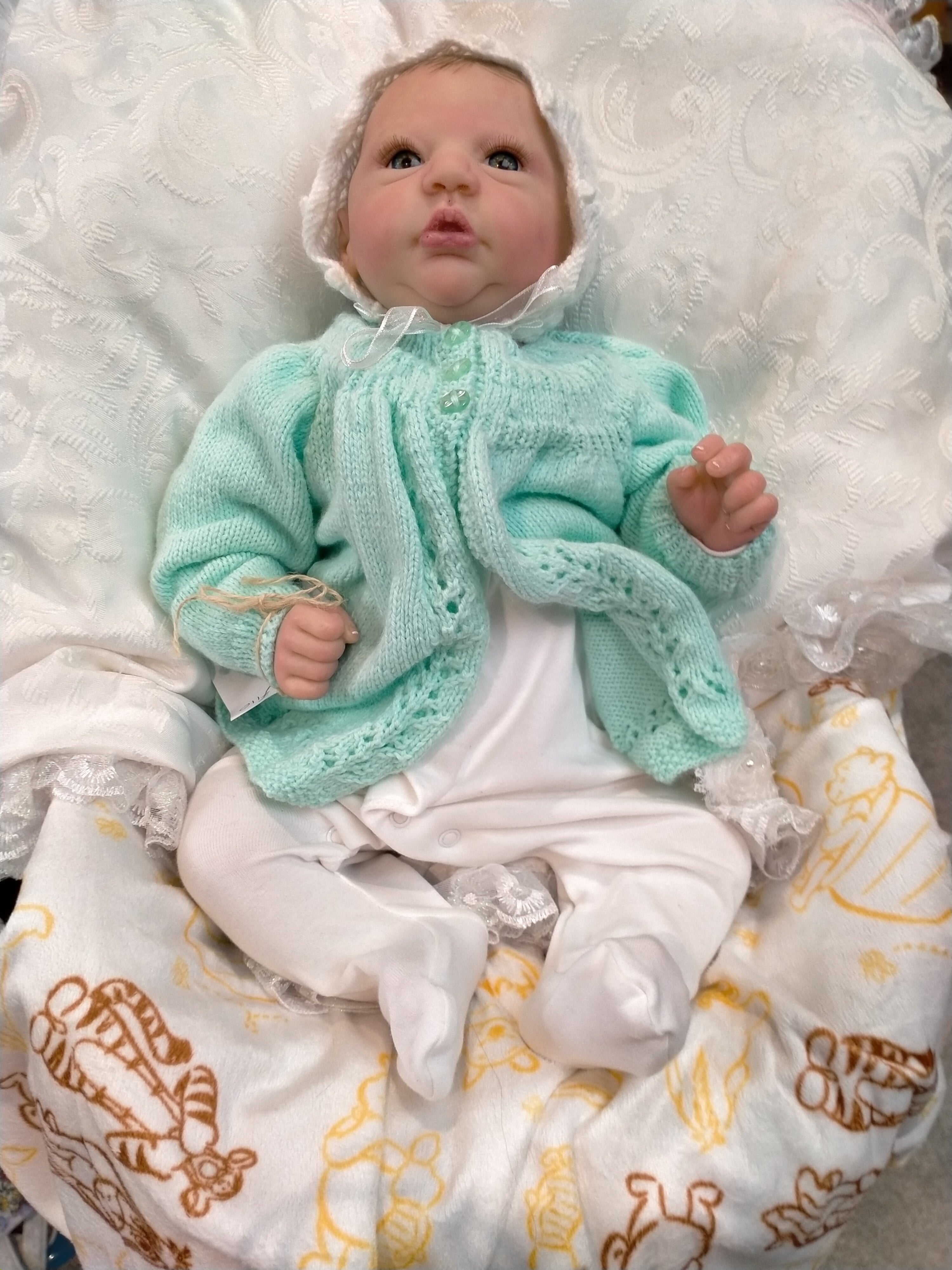 JULIA Beautiful reborn girl professionally weighted