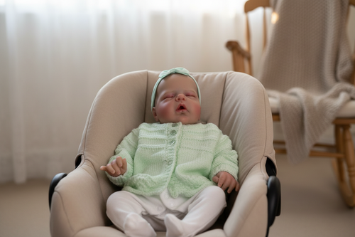 ALEXIS in Car Seat