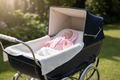 Anna in a Silver Cross pram