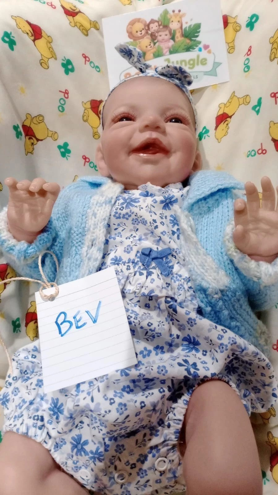 BEV❤️ Pretty reborn doll girl
