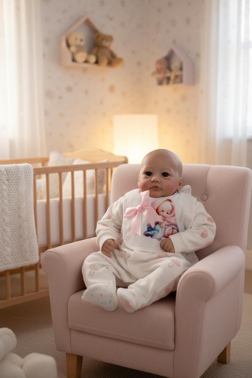 Candy in a soft chair