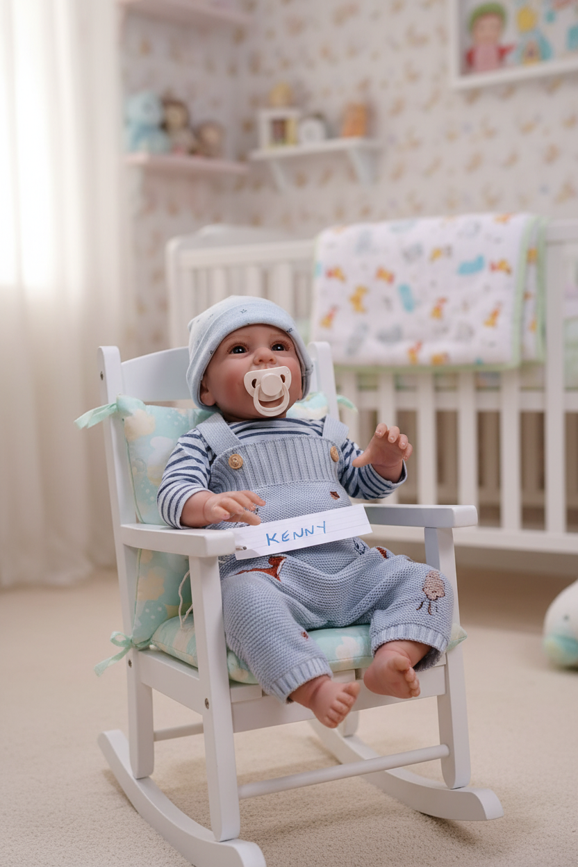 KENNY Tru-born HANI Reborn doll Boy Nicely weighted