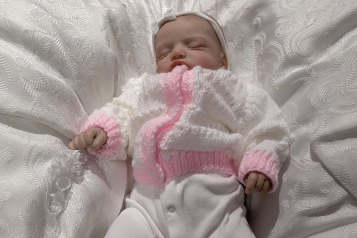 Norah on soft pillows, no labels