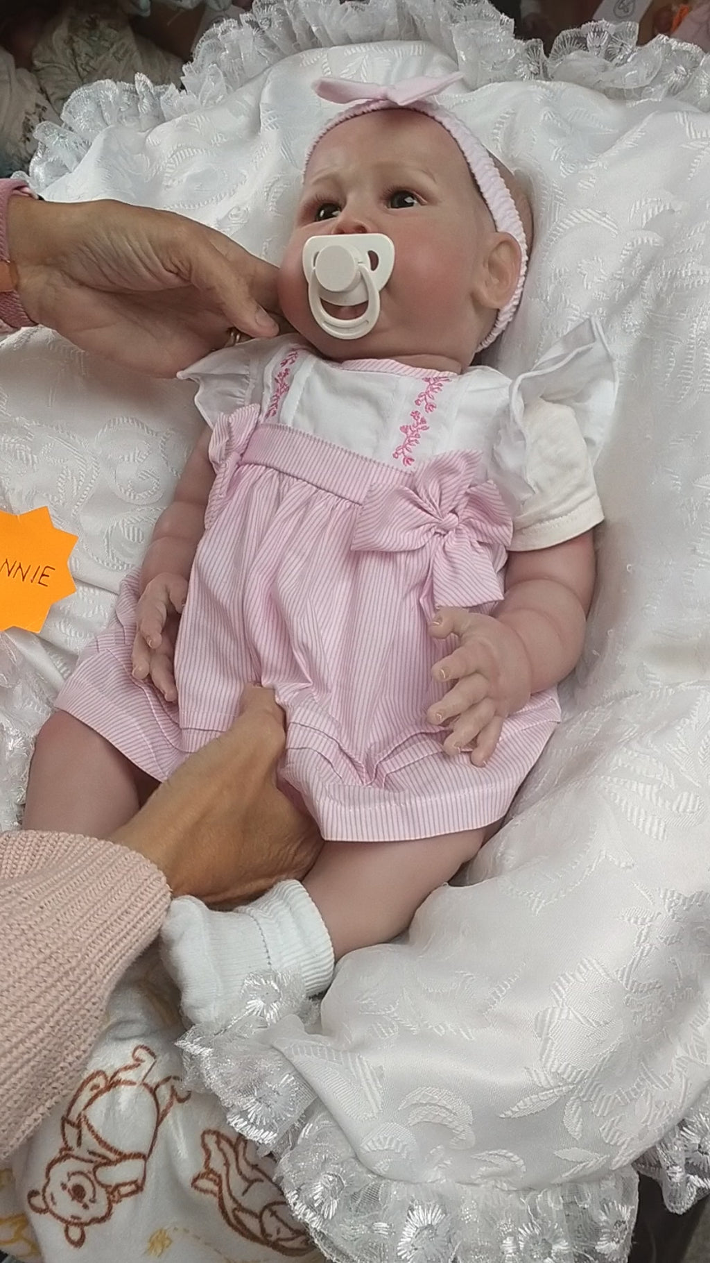 ANNIE Beautiful reborn doll girl. Nicely Weighted
