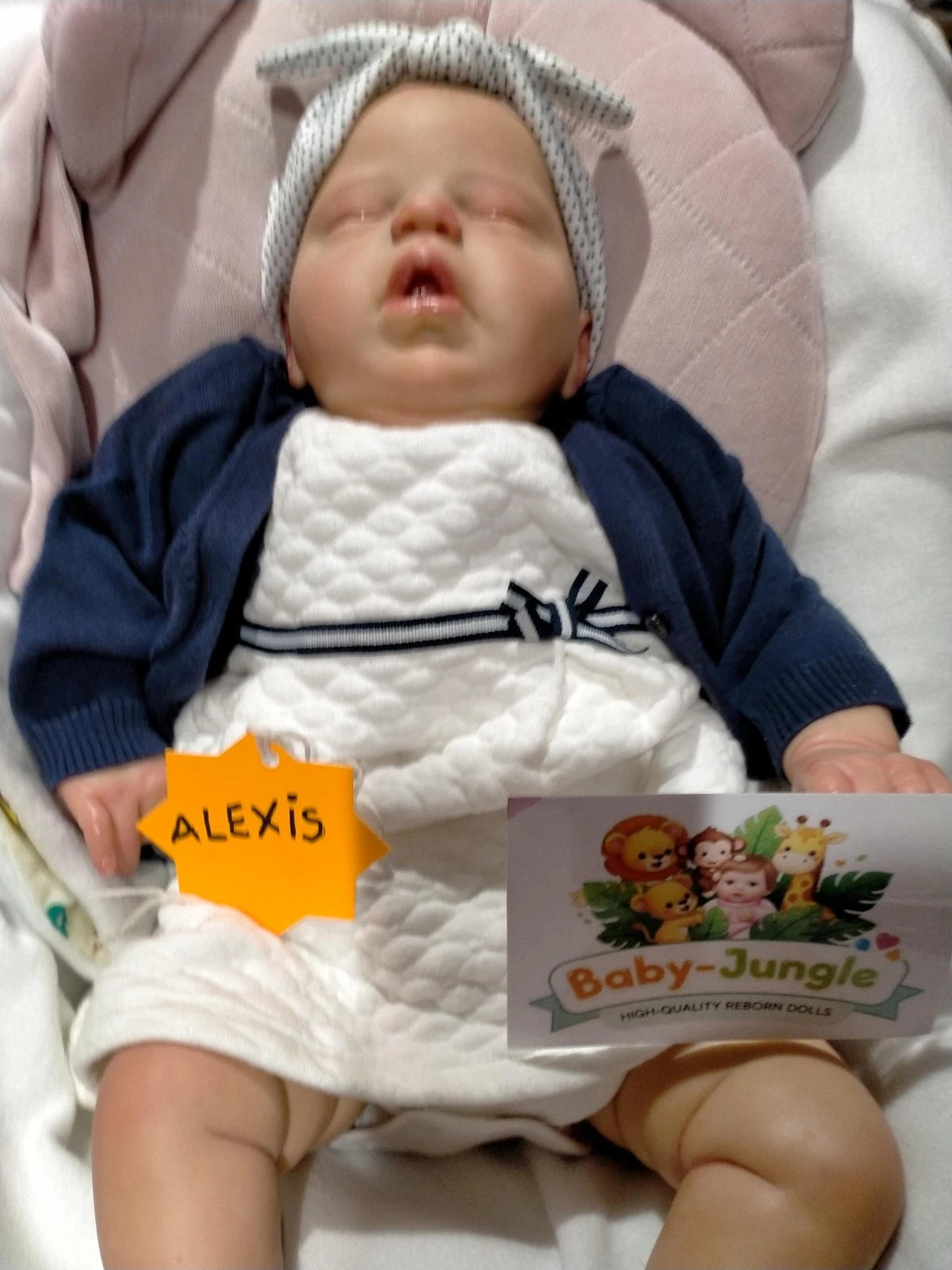 ALEXIS Stunning reborn Doll girl JD971 Cassie Brace markings