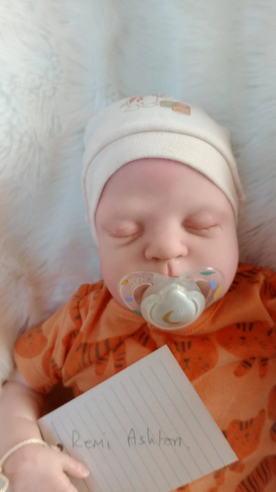 REMI Ashton reborn Doll has Cassie Brace markings