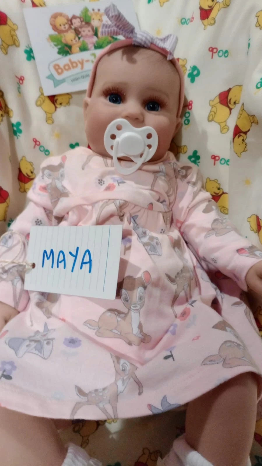 MAYA Reborn doll girl. Professionally weighted