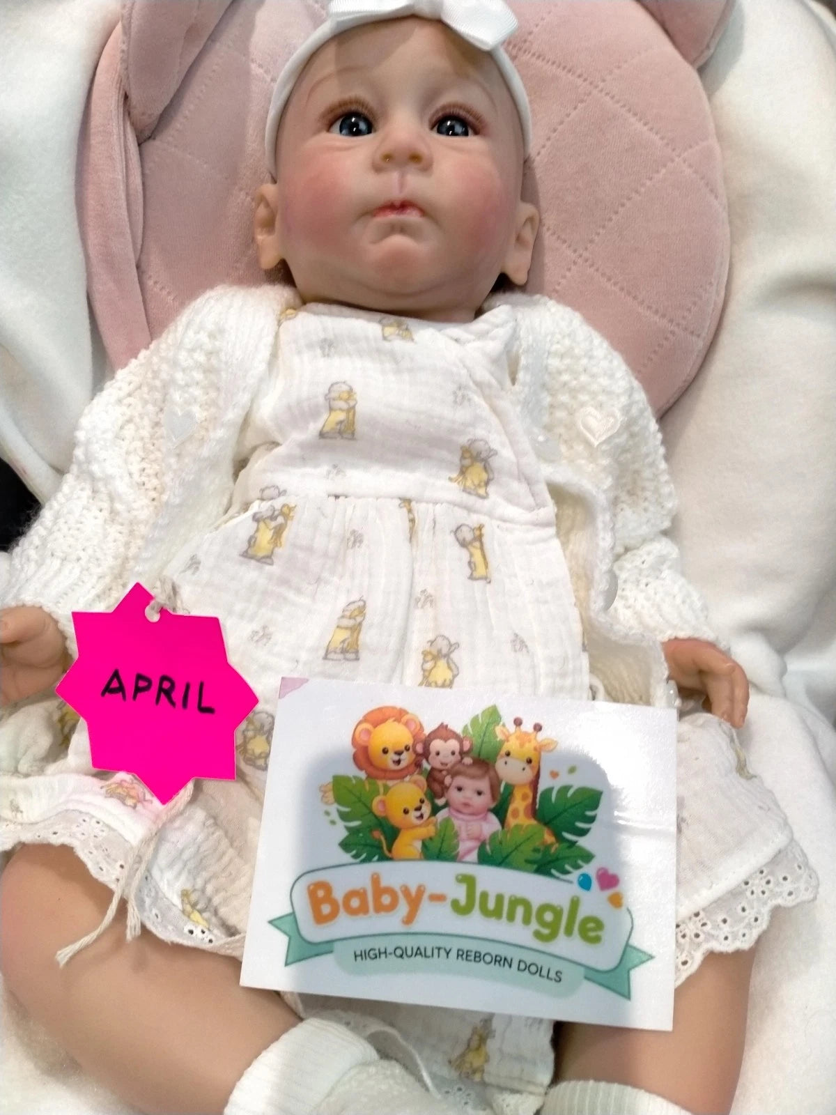APRIL ❤️By Andrea Arcello reborn doll girl.