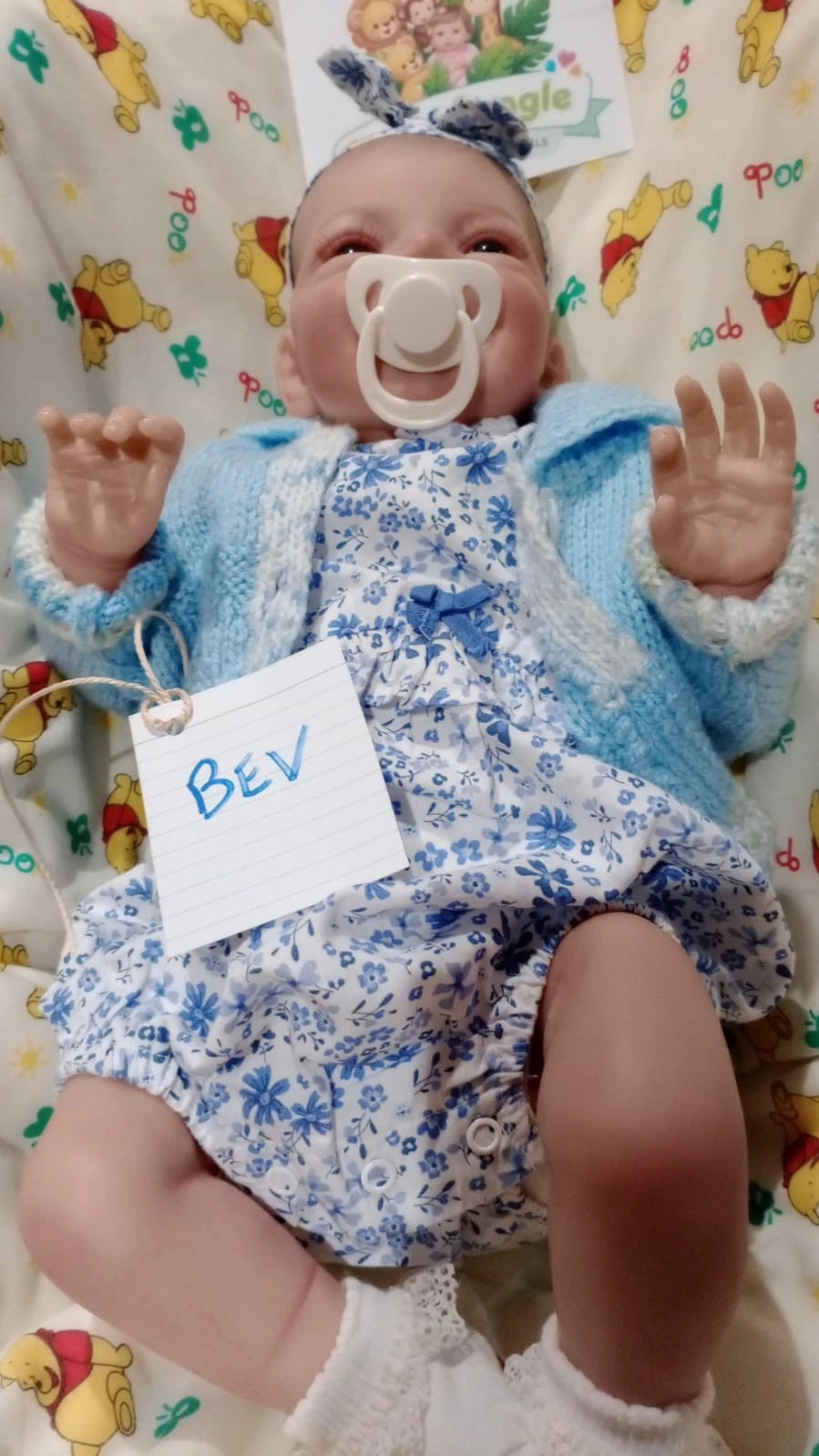 BEV❤️ Pretty reborn doll girl
