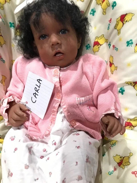 CARLA ❤️ Bi racial reborn doll girl.