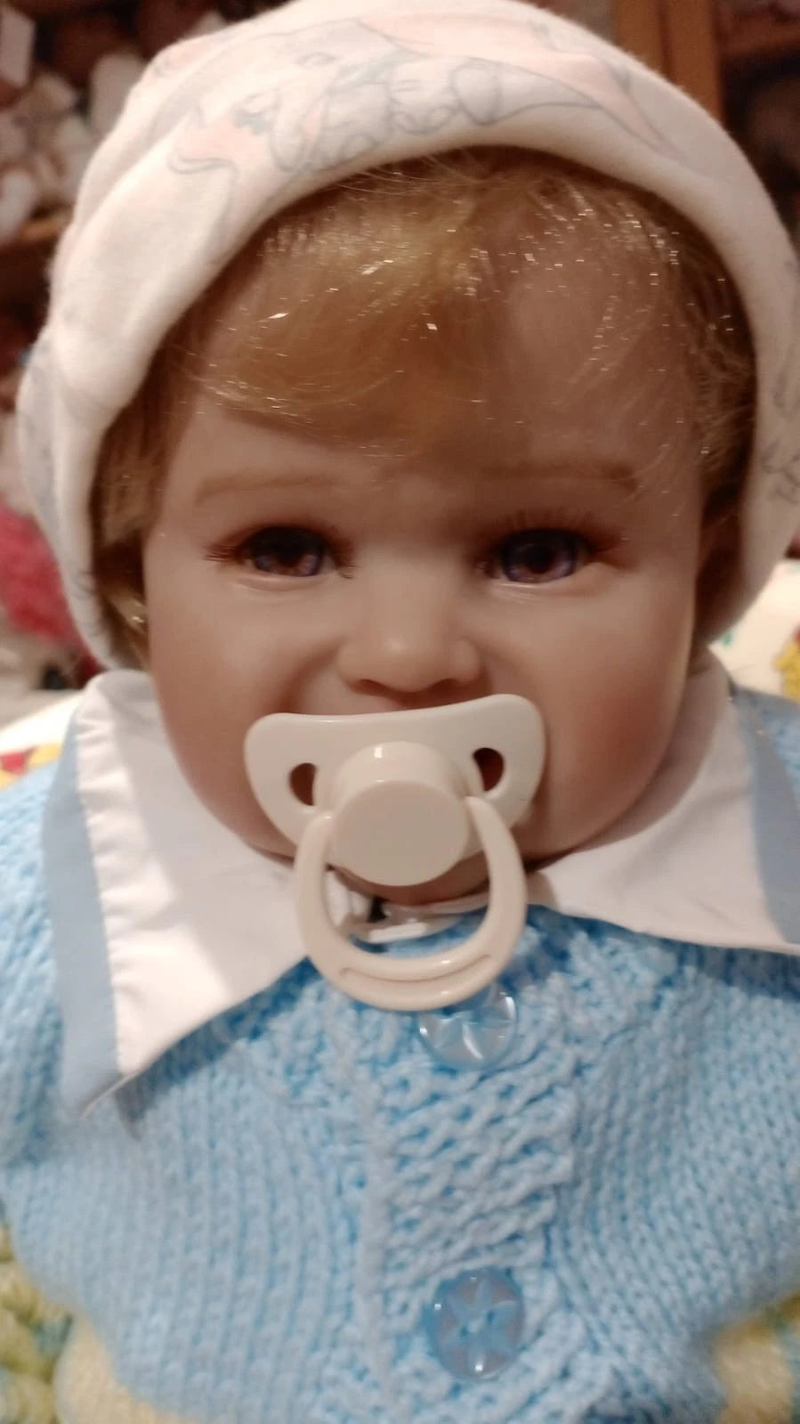 IAN reborn doll Boy Tori by Cora Markings weighted