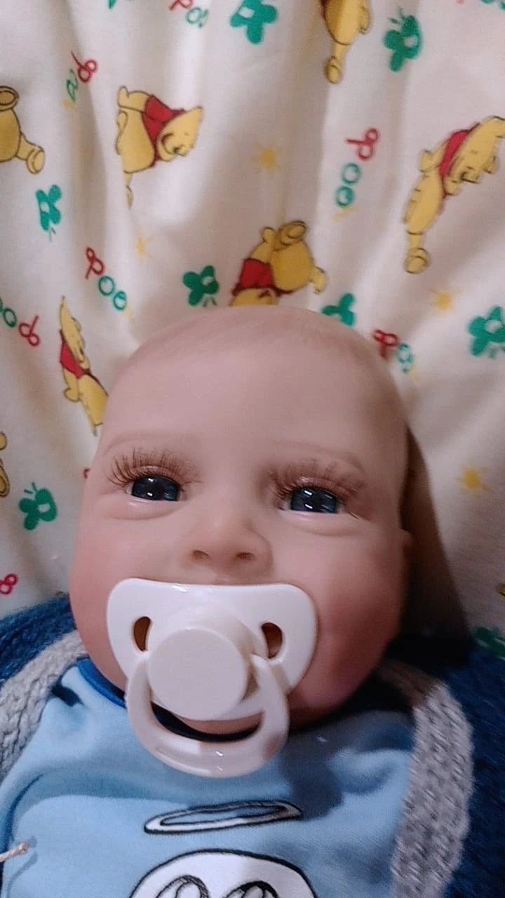 CLIFF ❤️ Charming reborn doll boy. Olga Auer markings