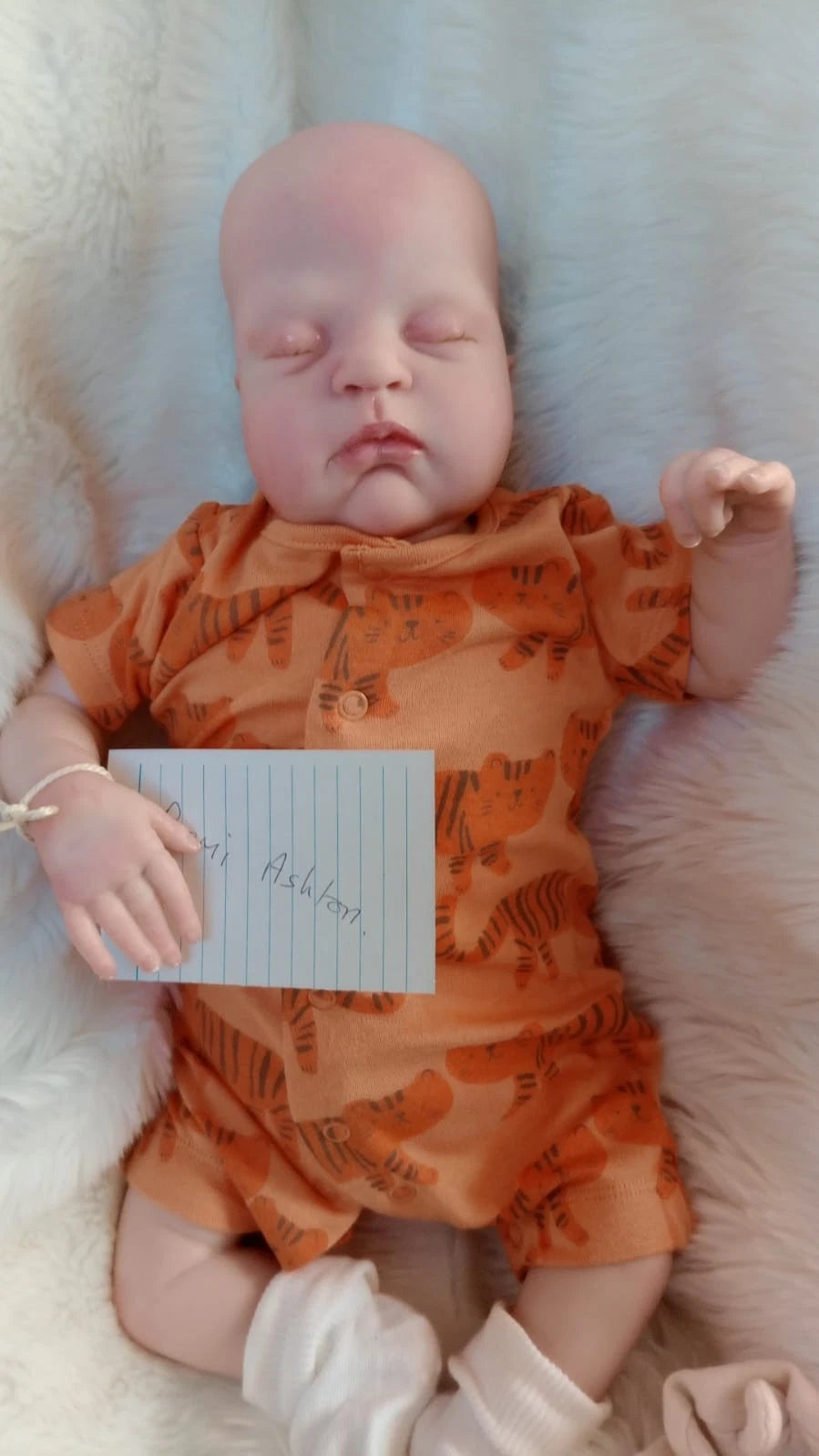 REMI Ashton reborn Doll has Cassie Brace markings