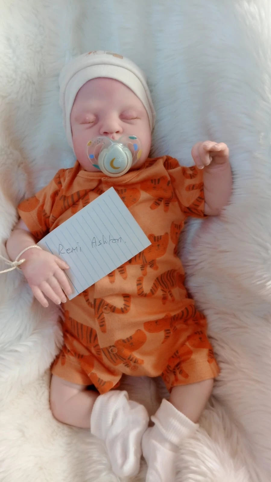 REMI Ashton reborn Doll has Cassie Brace markings
