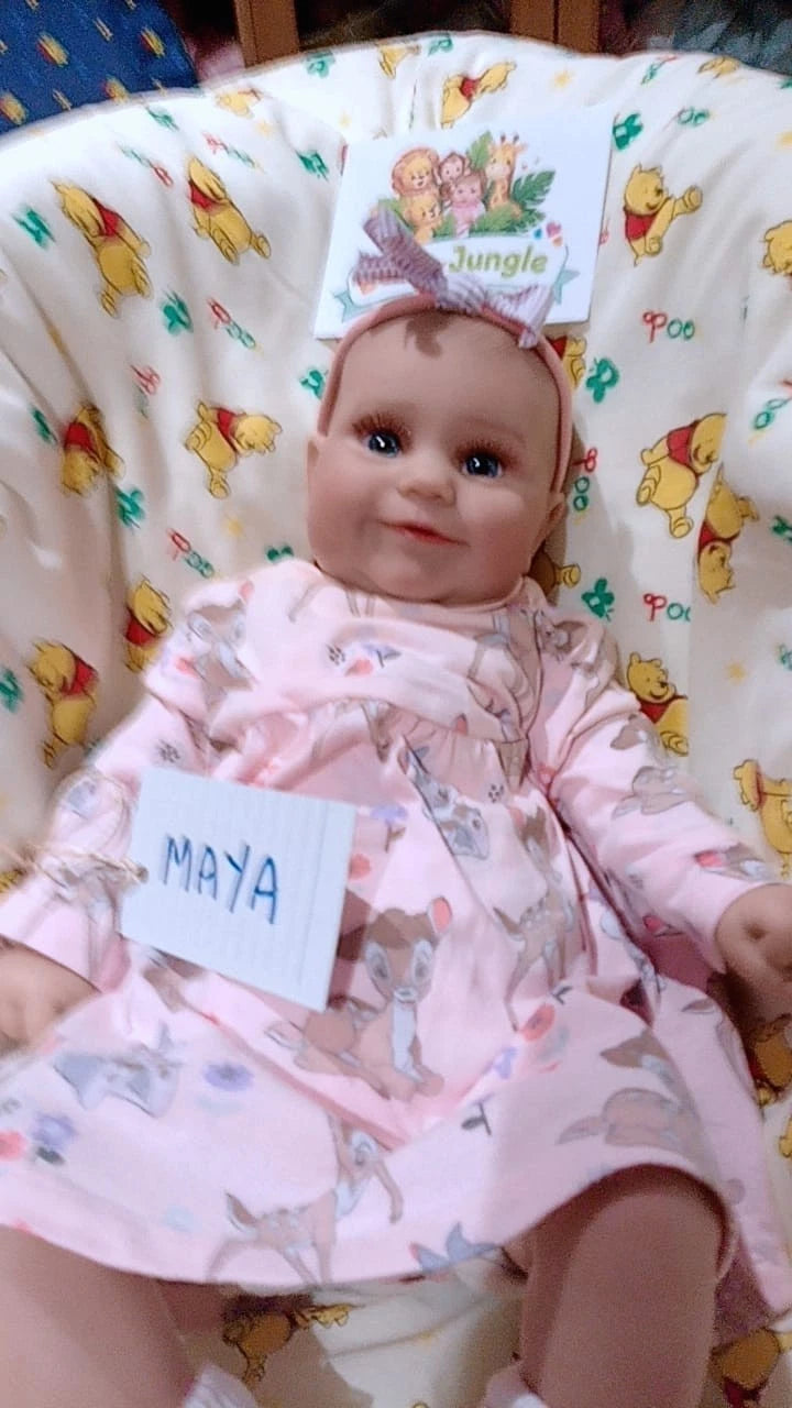 MAYA Reborn doll girl. Professionally weighted