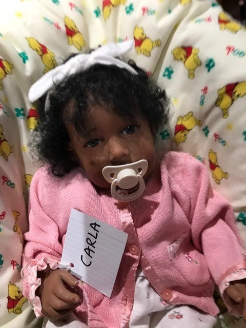 CARLA ❤️ Bi racial reborn doll girl.