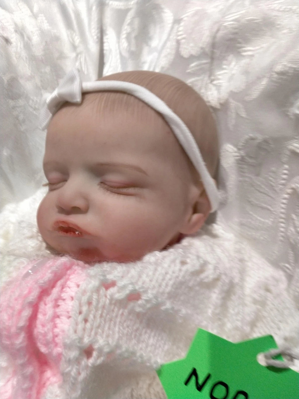 NORAH Sweet reborn doll girl Professionally weighted