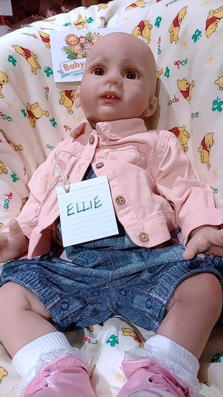 ELLIE Pretty reborn doll girl. Nicely weighted