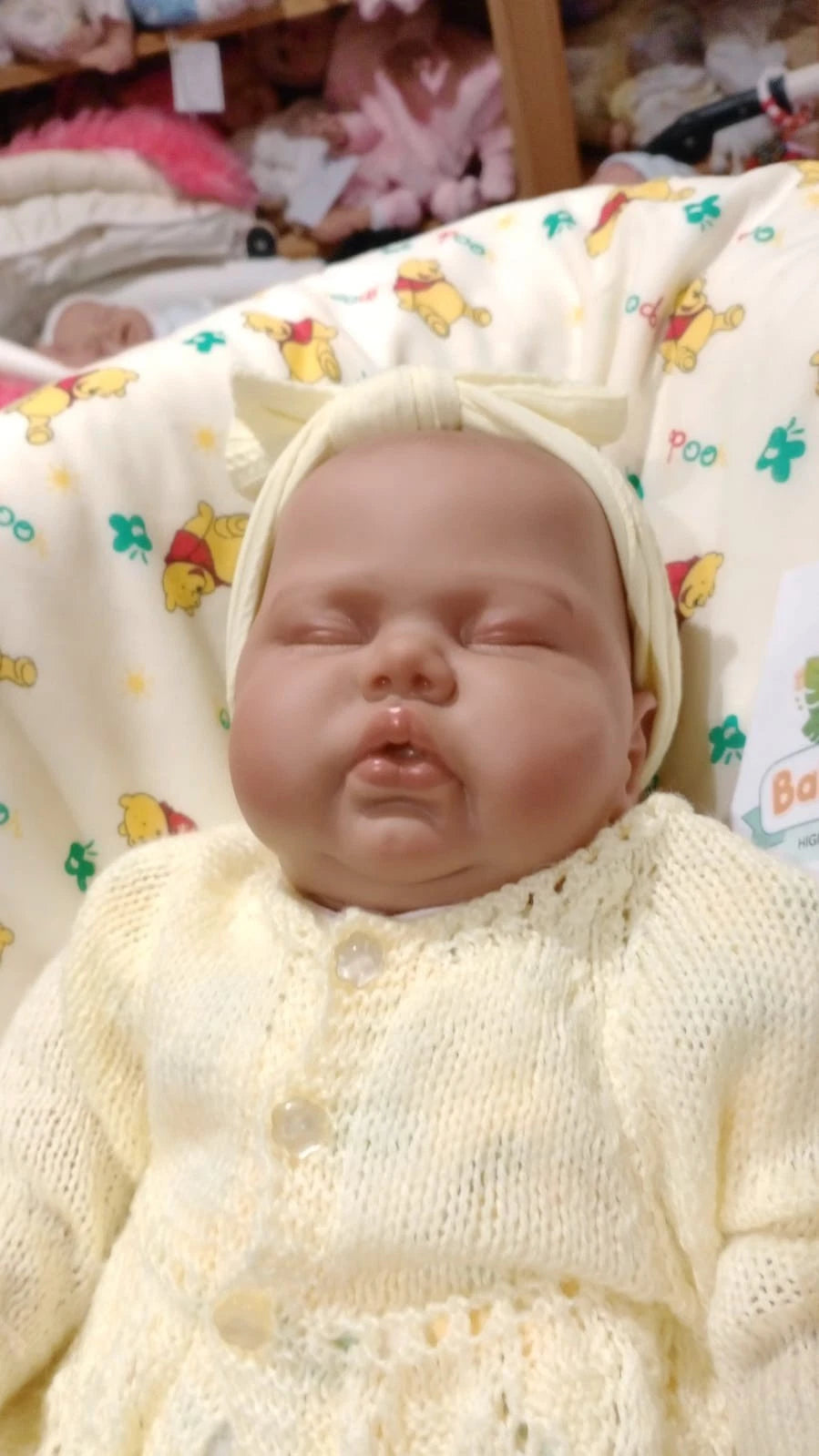 MANDY  Pretty reborn doll girl Pickle by Nikki Johnson Nicely weighted