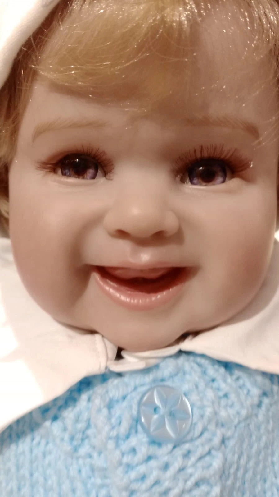 IAN reborn doll Boy Tori by Cora Markings weighted