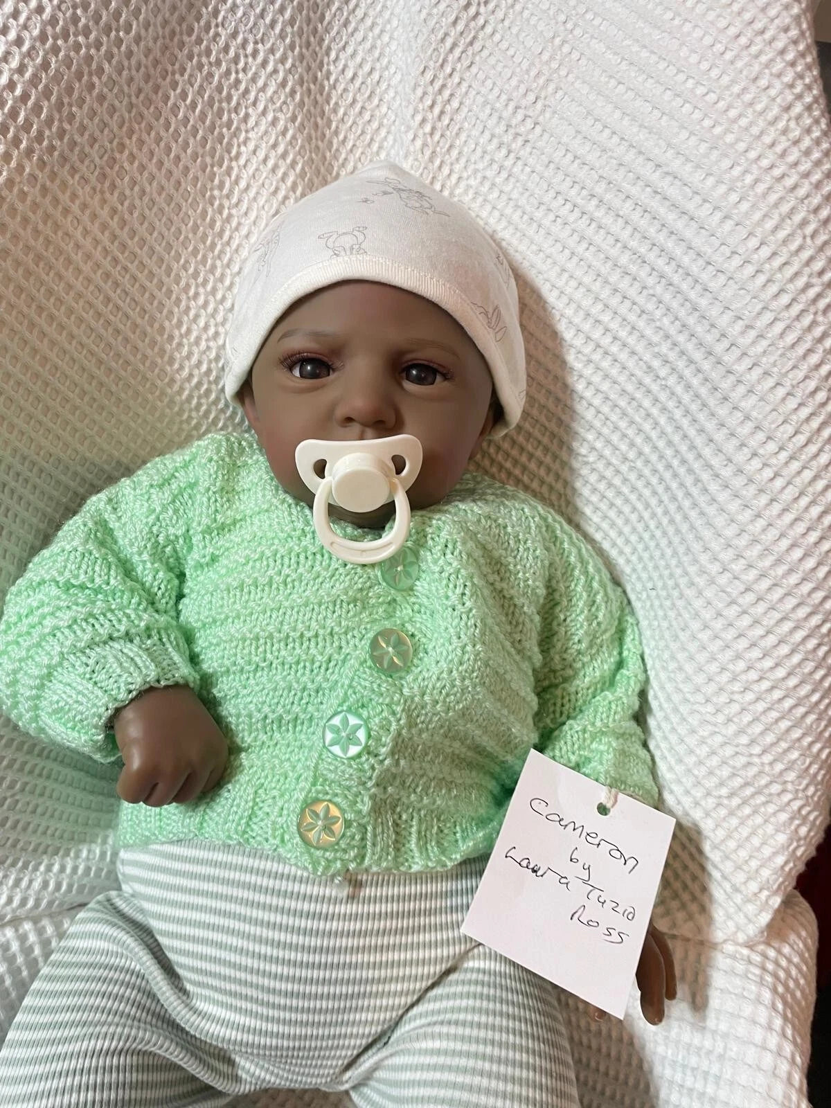 CAMERON reborn Doll Boy has Laura Tuzio Ross markings