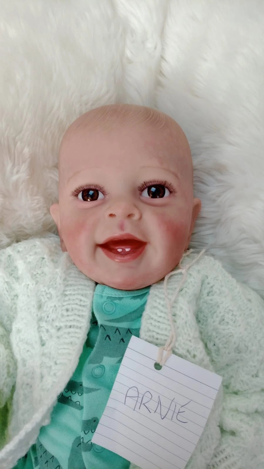 ARNIE Cute reborn Doll boy