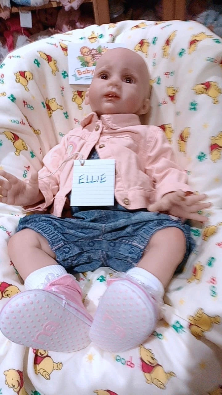 ELLIE Pretty reborn doll girl. Nicely weighted