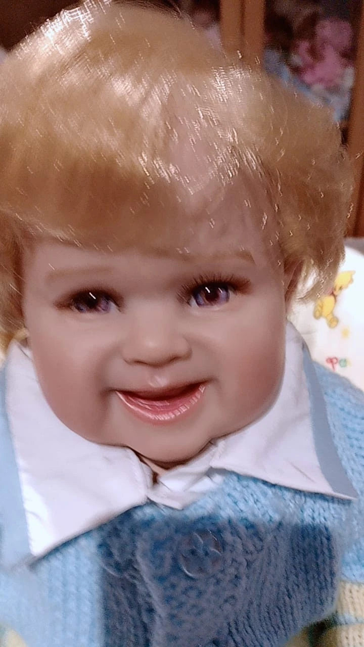 IAN reborn doll Boy Tori by Cora Markings weighted